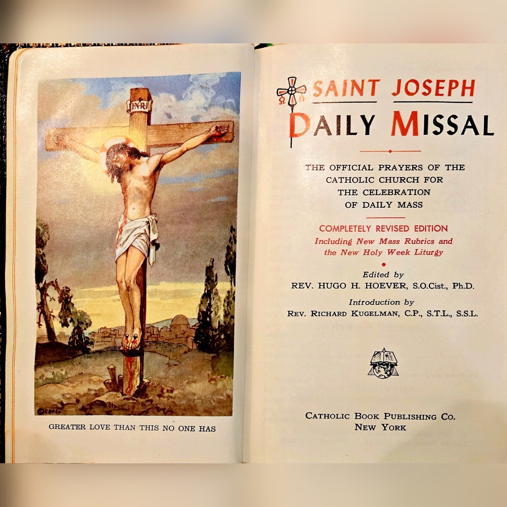 ✠︎ Saint Joseph Daily Missal 1959